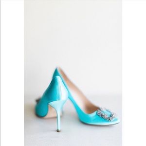 Manolo Blahnik Tiffany #SATC wedding